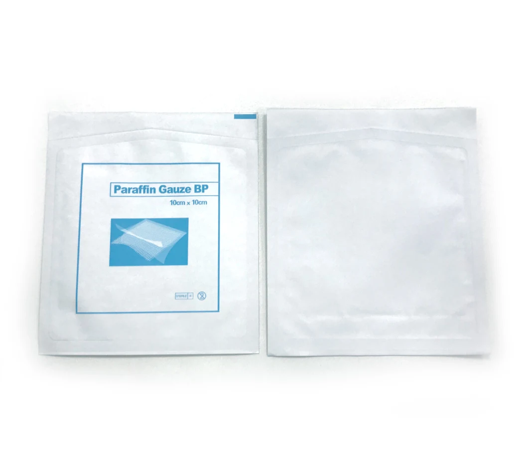 Medical Sterile Vaseline Gauze Wound Dressing Paraffin Gauze Swab